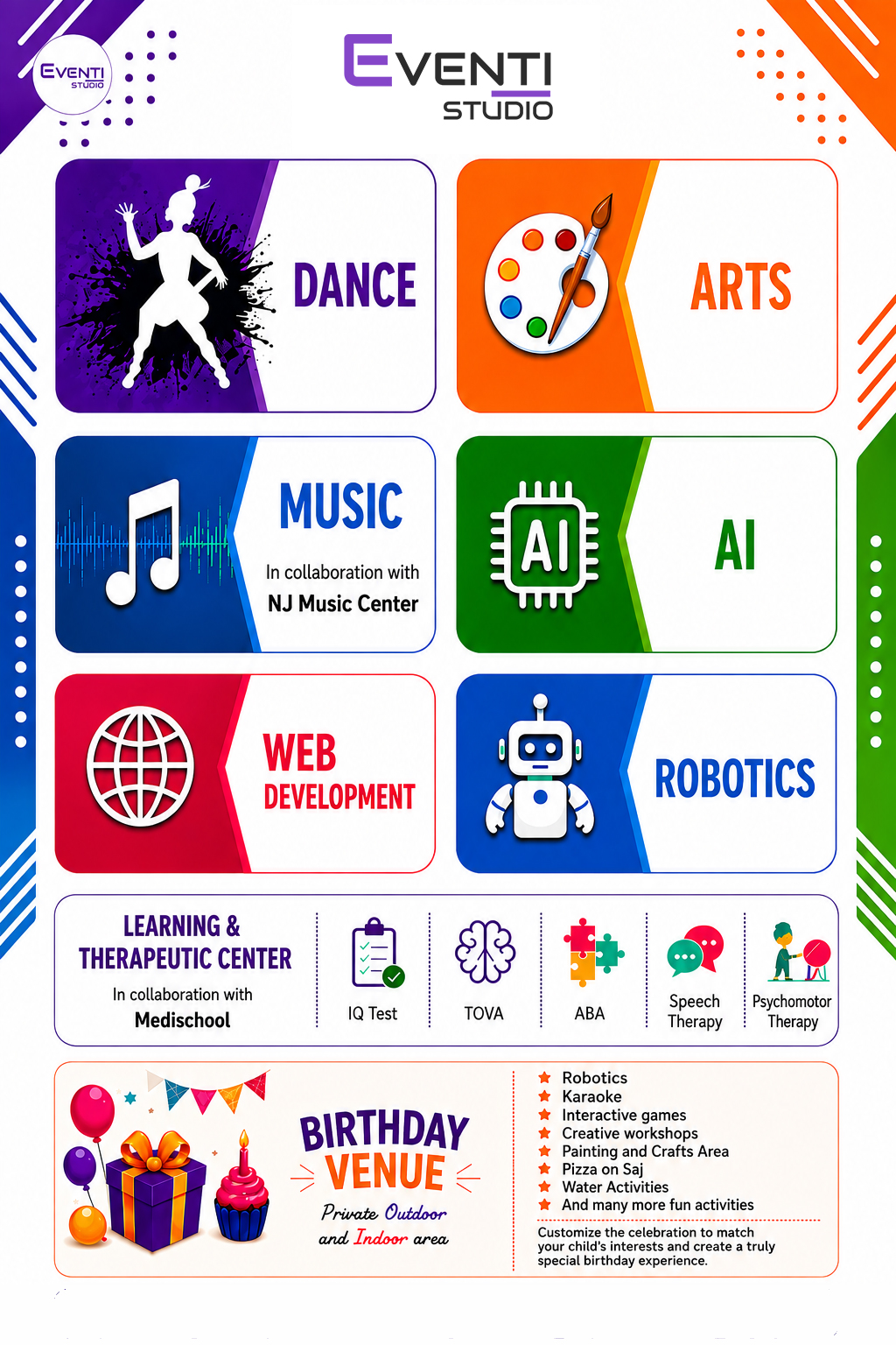 Where Activities, Creativity & Celebrations Come Together